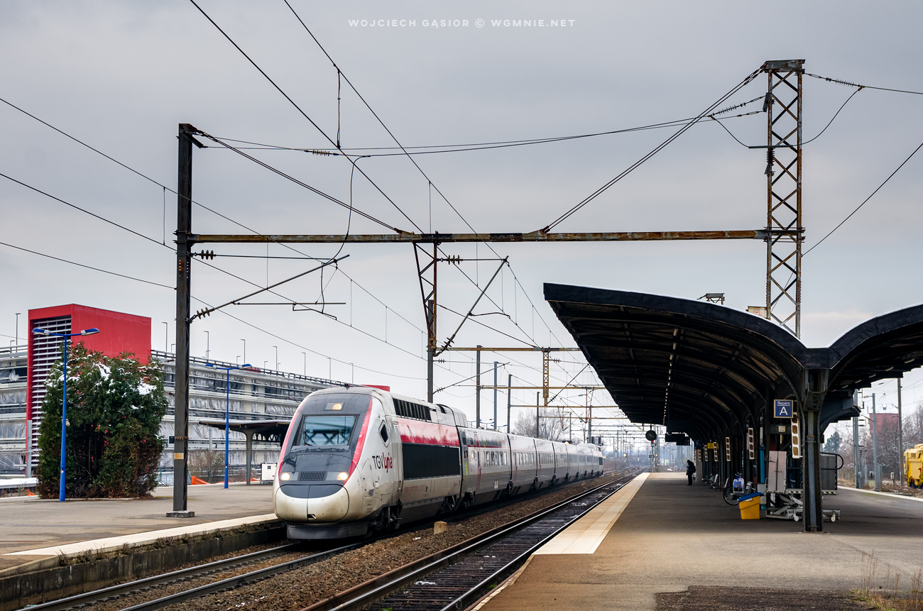 TGV na linii niskiej prędkości