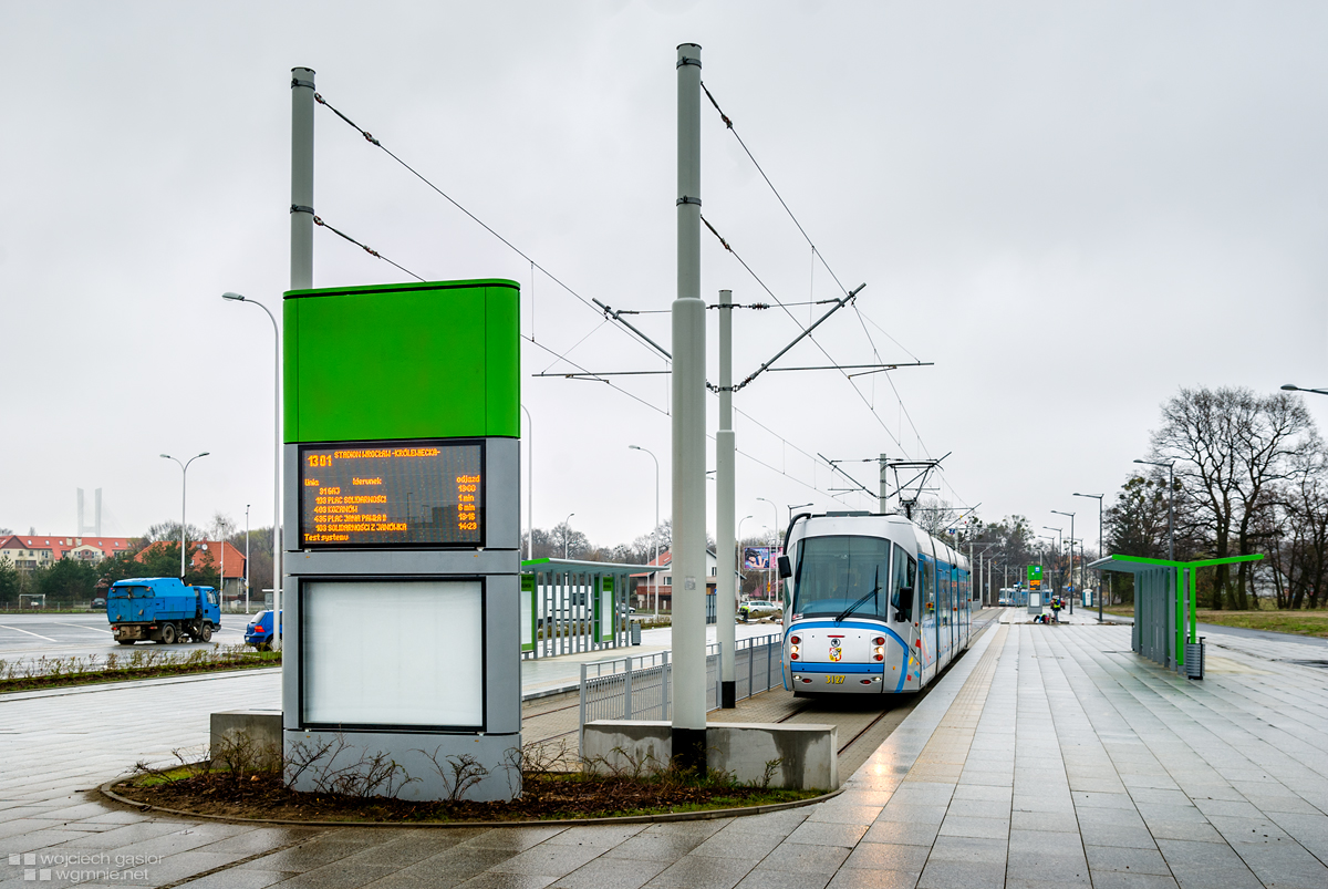 Tramwajowy koniec Wrocławia