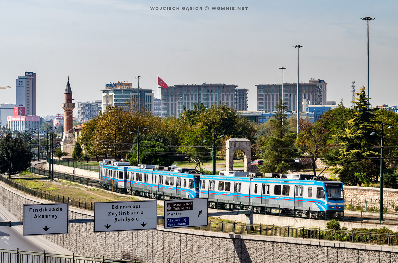 Widok z murów Konstantynopola