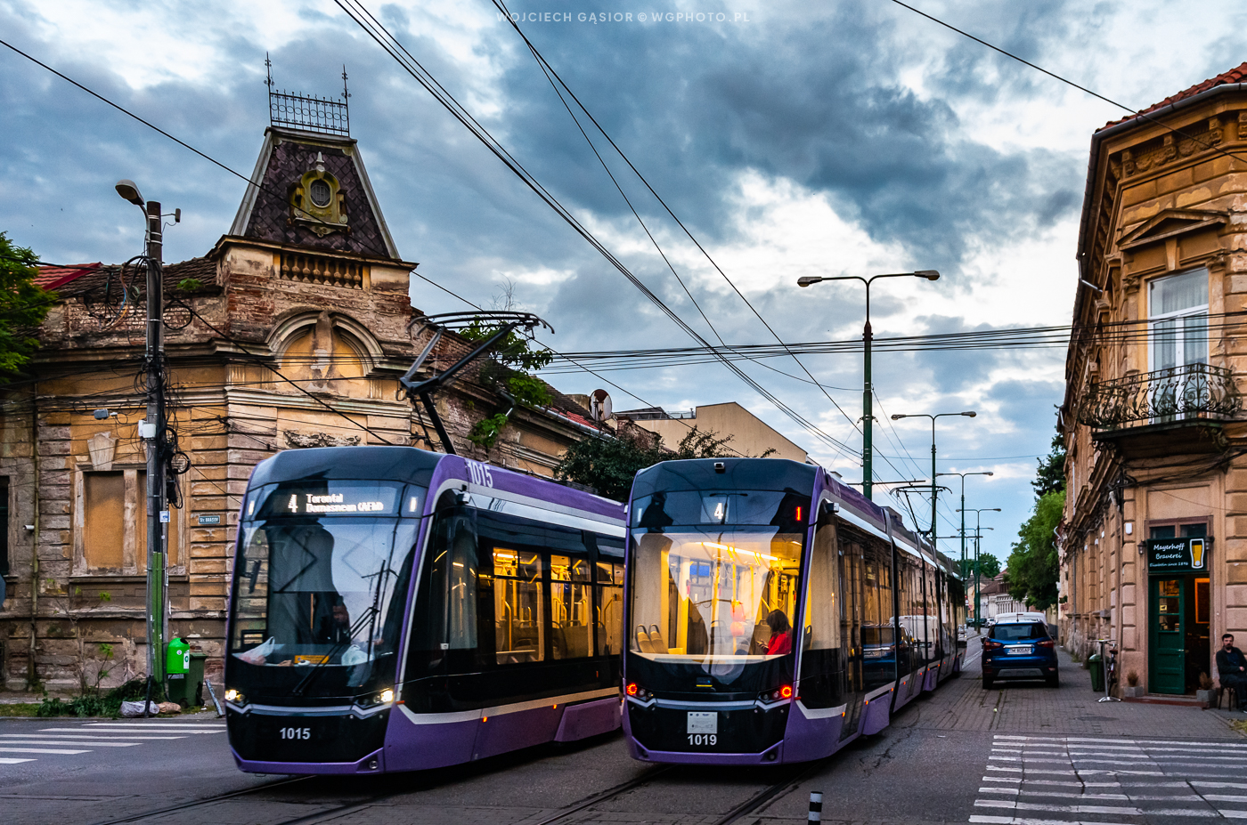 Tureckie tramwaje i węgierska architektura