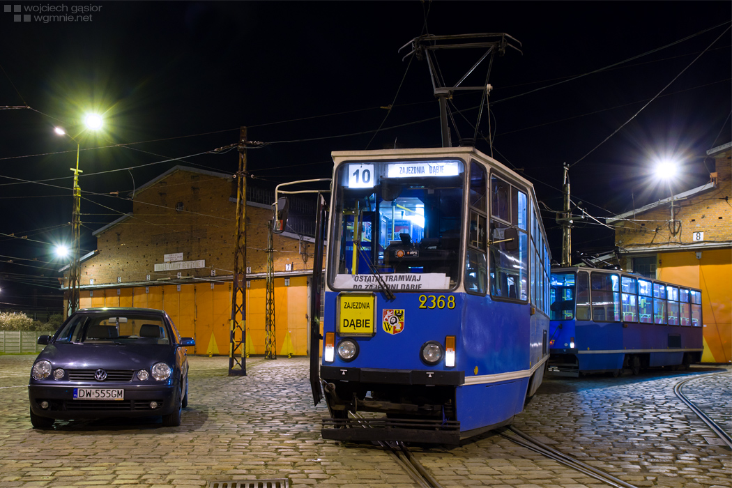 105Na nr 2368+2367, zaj. Dąbie