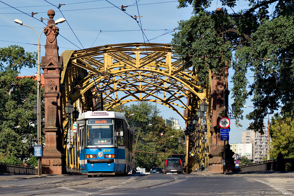 Most Zwierzyniecki o poranku