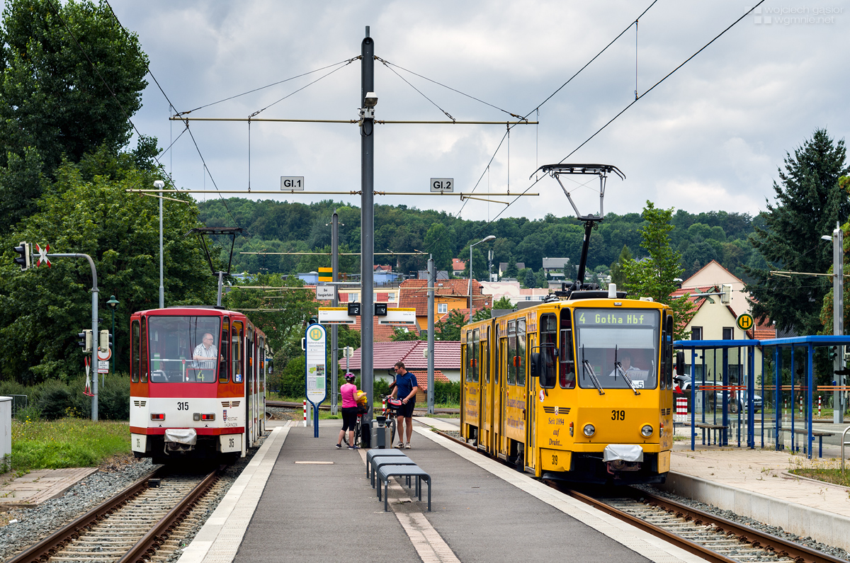 Waltershausen, Gleisdreieck