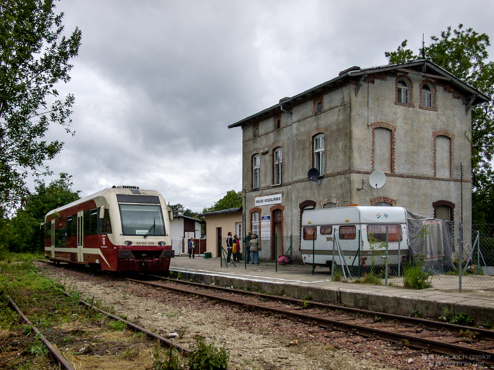 Ujęcie z przyczepą