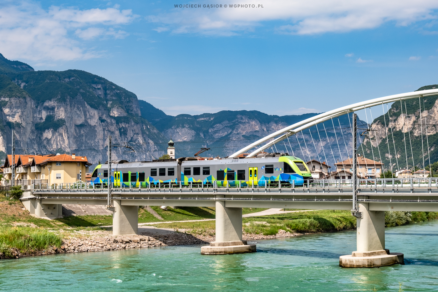 Wąskotorówka nad Adygą