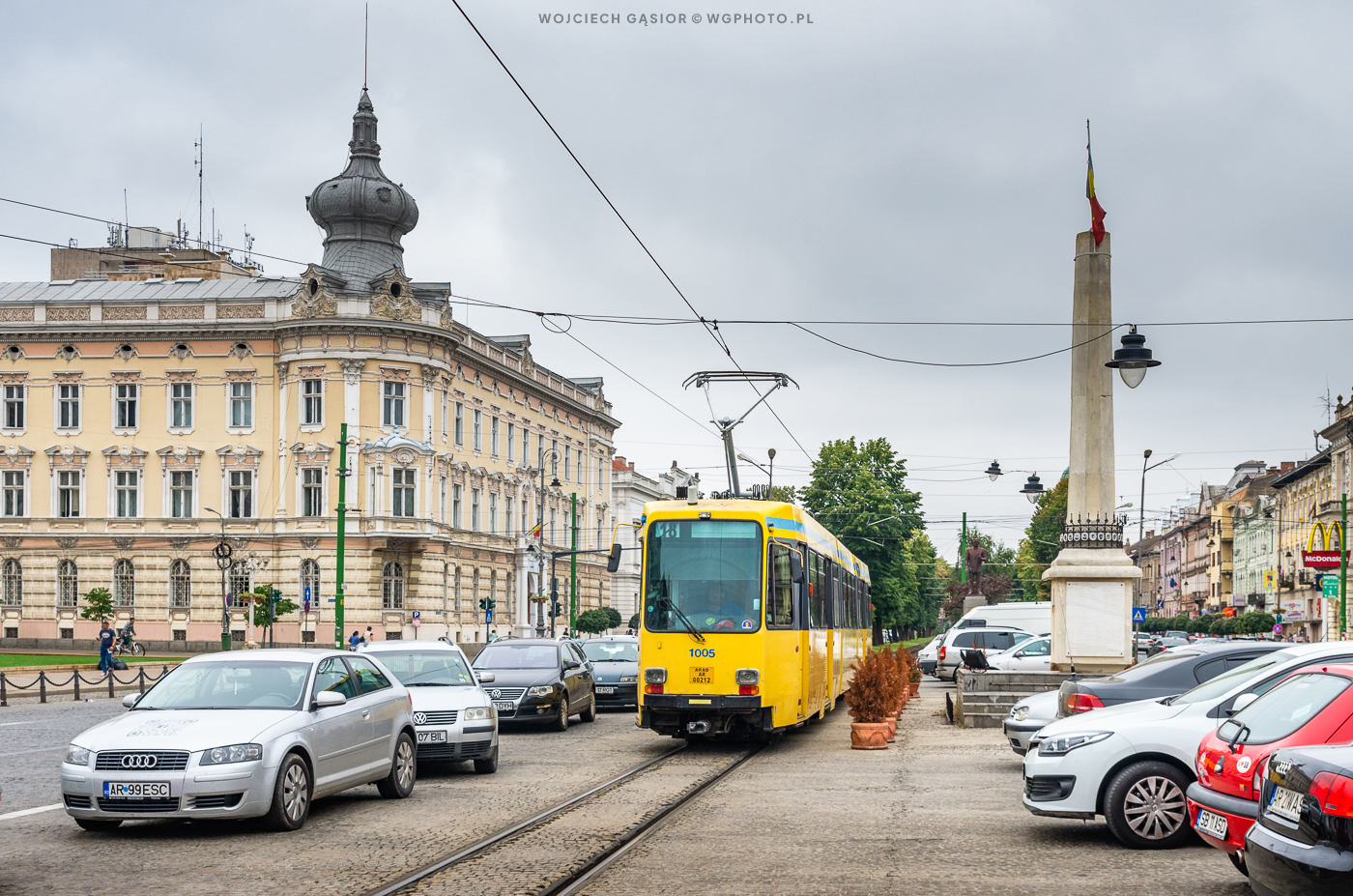 Niemiecki tramwaj, niemieckie auta