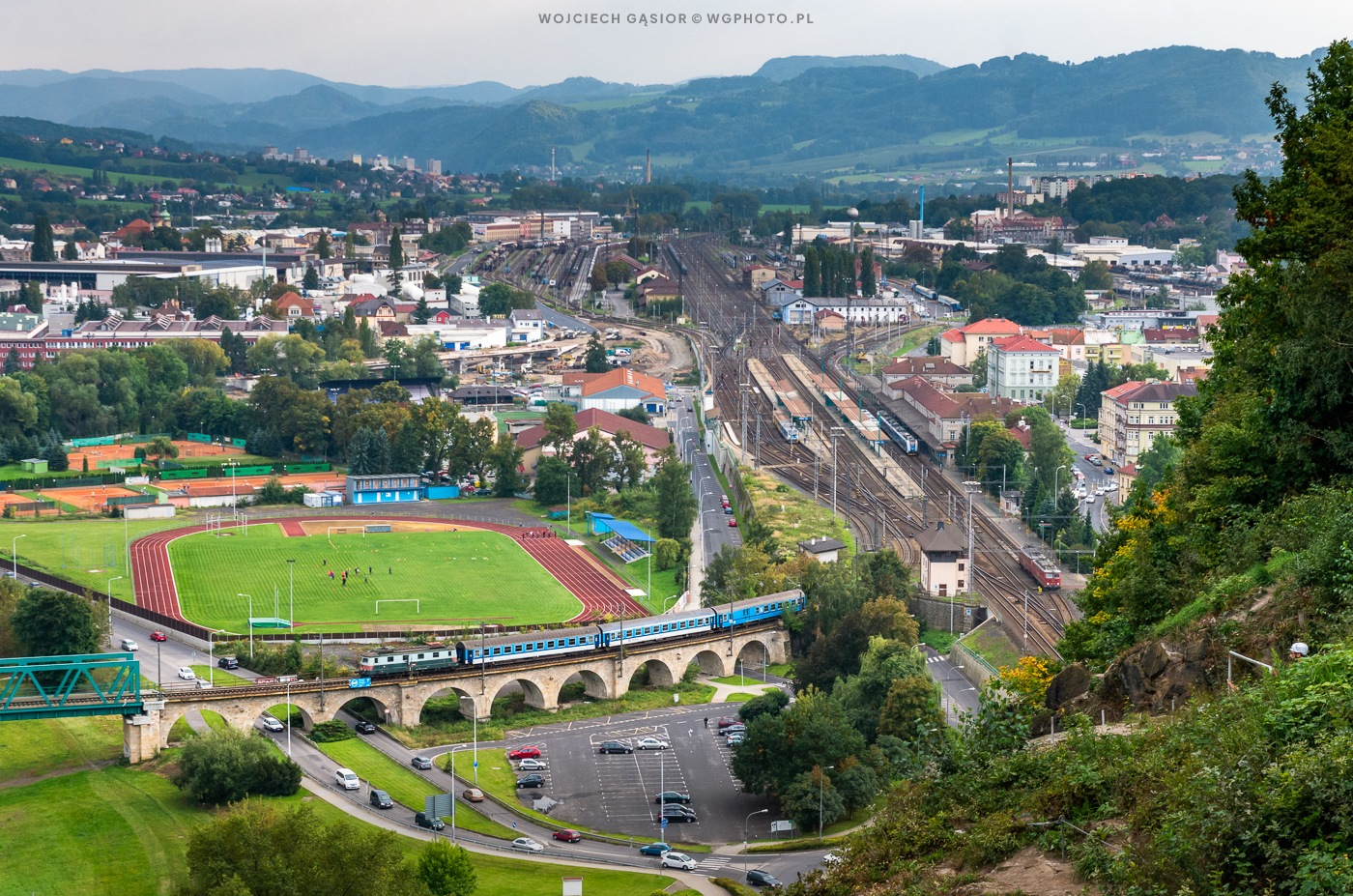 Děčín hl.n. w pełnej okazałości