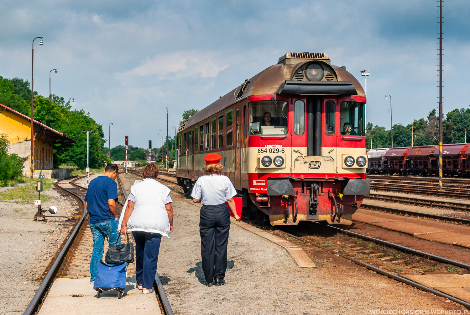 Miejsce zatrzymania czoła pociągu