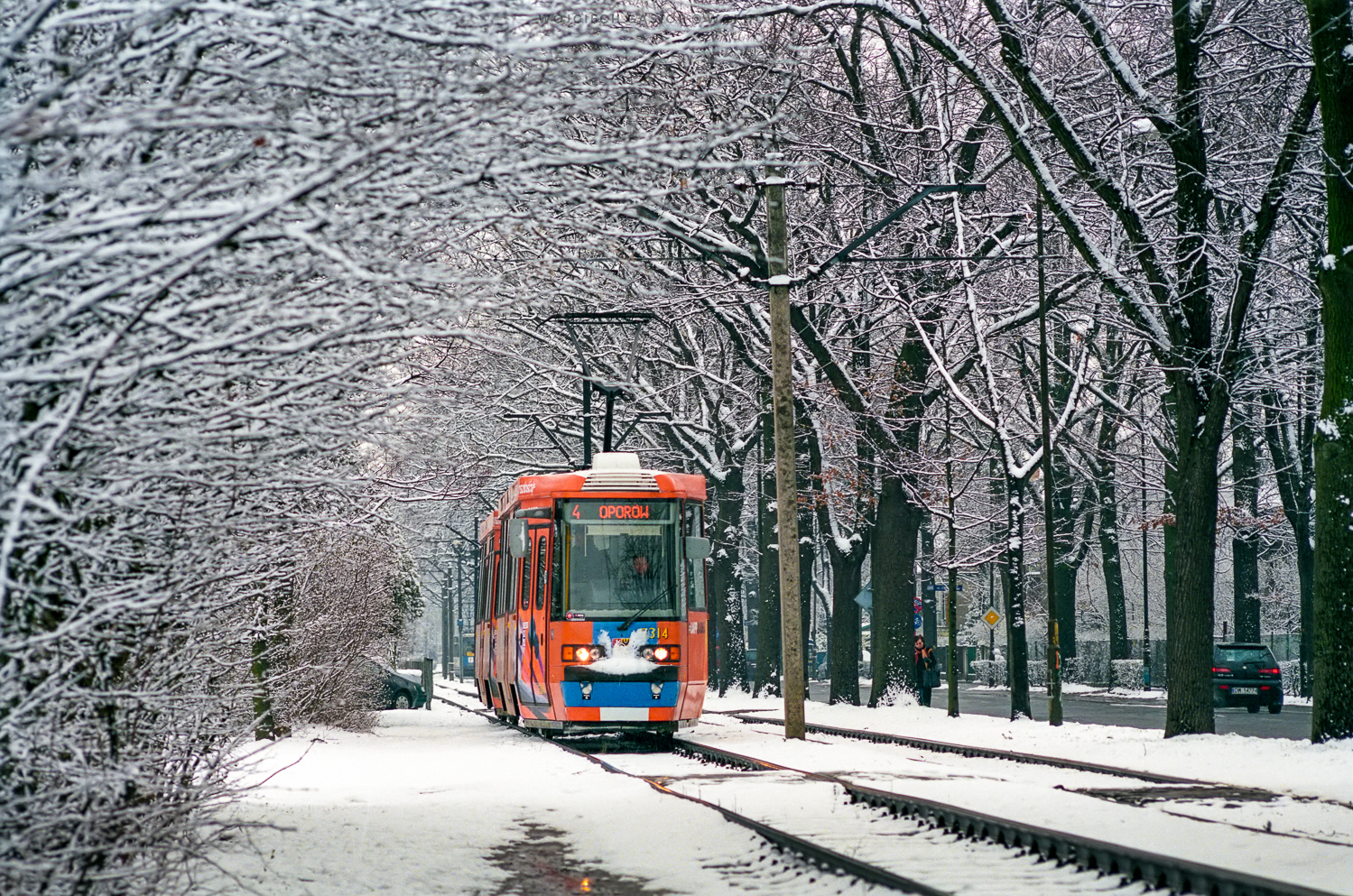 Śnieżny tunel