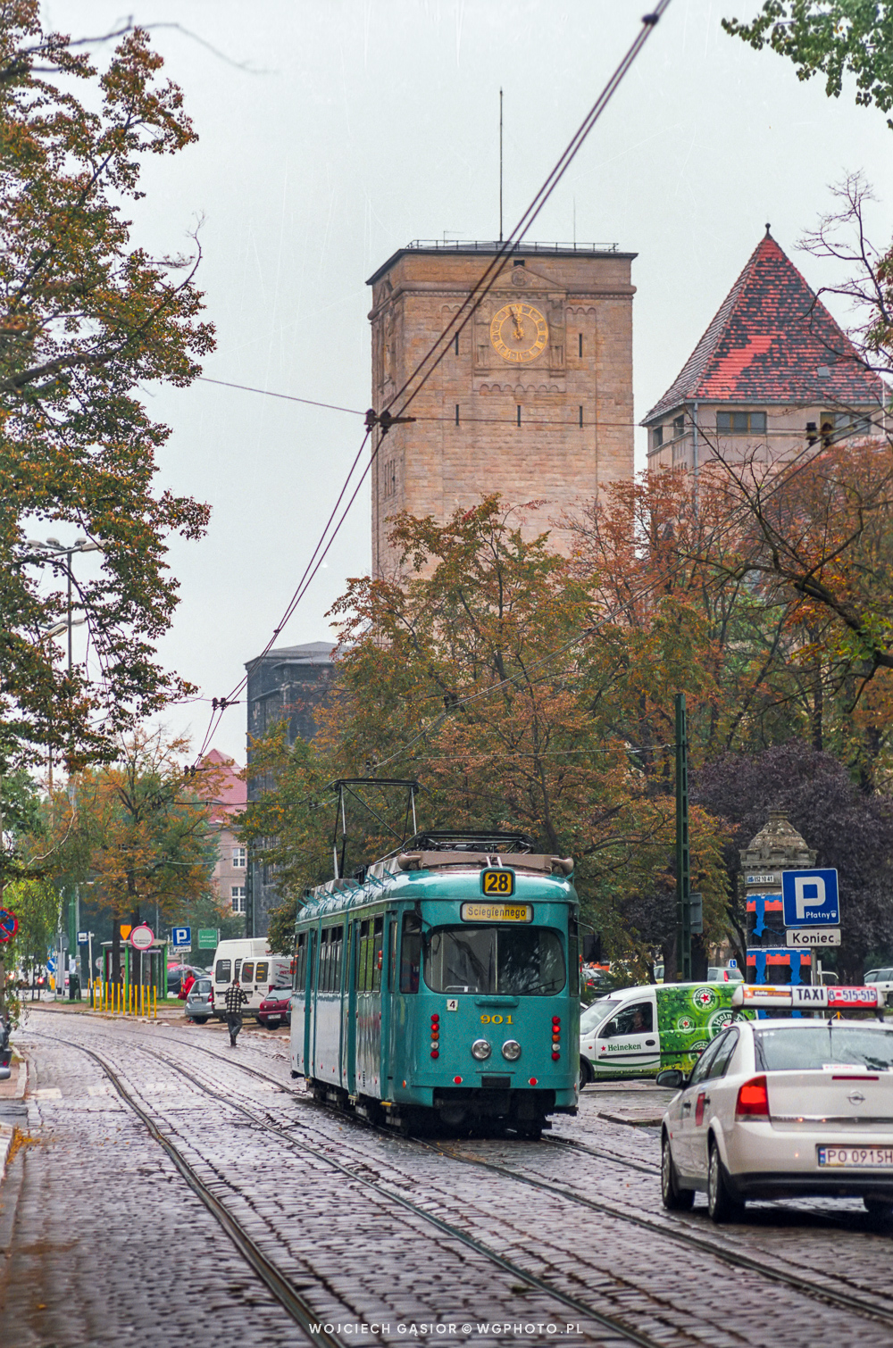 Objazdem przez Towarową