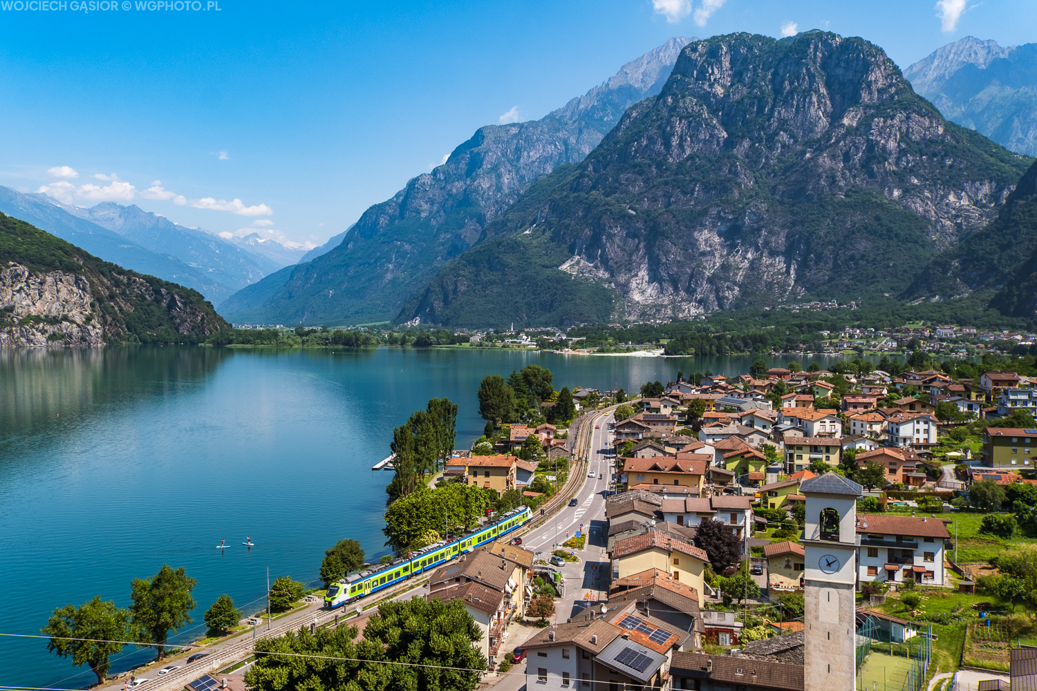 Pocztówka znad Lago di Mezzola